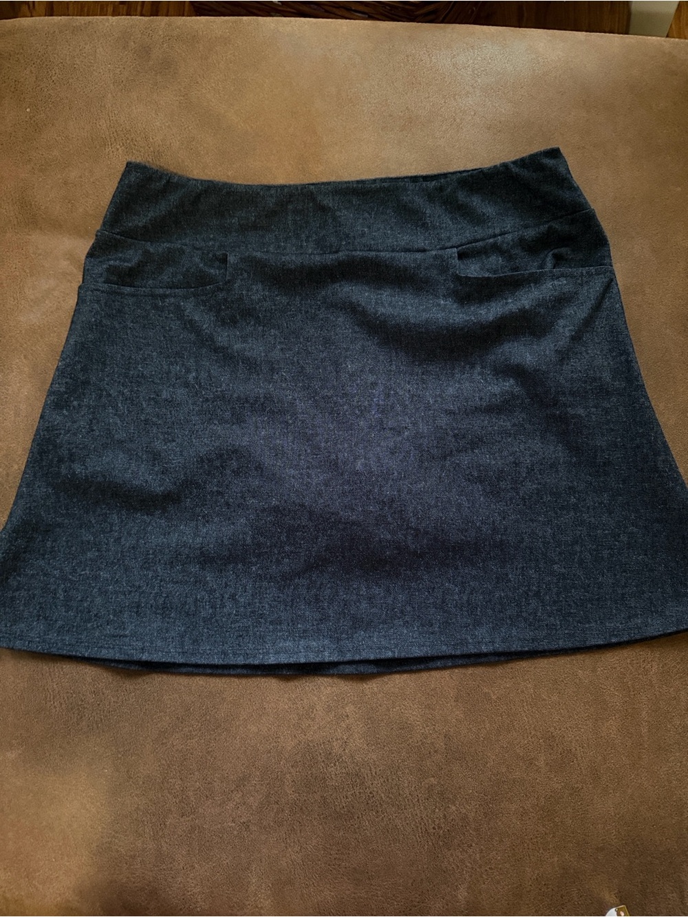 Jude Connally Dark Charcoal Mini Skirt